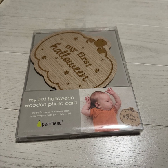 My First Halloween wooden photo sign - Picture 1 of 1